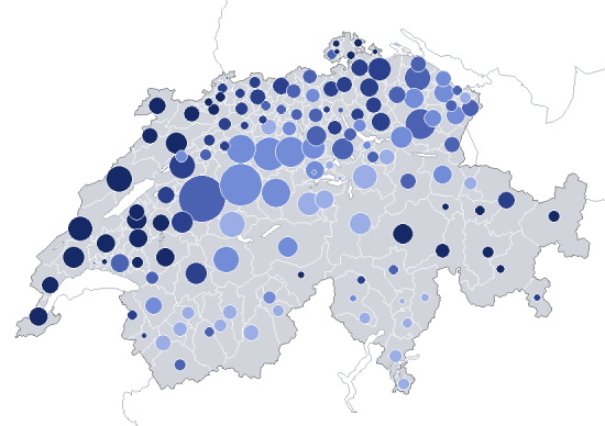 Die Schweizer Landwirtschaft befindet sich 2025 weiter im UmbruchWeniger Betriebe, größere Flächen und veränderte Tierbestände