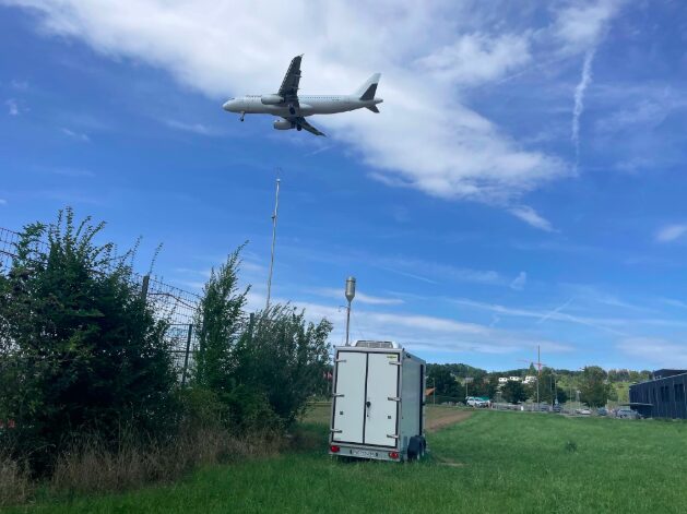 Schadstoffbelastung durch FlugzeugeFlugzeuge stoßen beim Starten und Landen ultrafeine Aerosol-Partikel aus