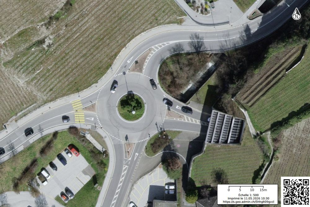 Umbau des Kreisels La SitterieSperrung des Platta-Tunnels – Verkehr wird aufrechterhalten