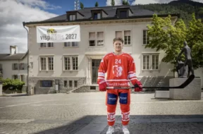 Nico Lehmann EHC Visp MM Mai 2026