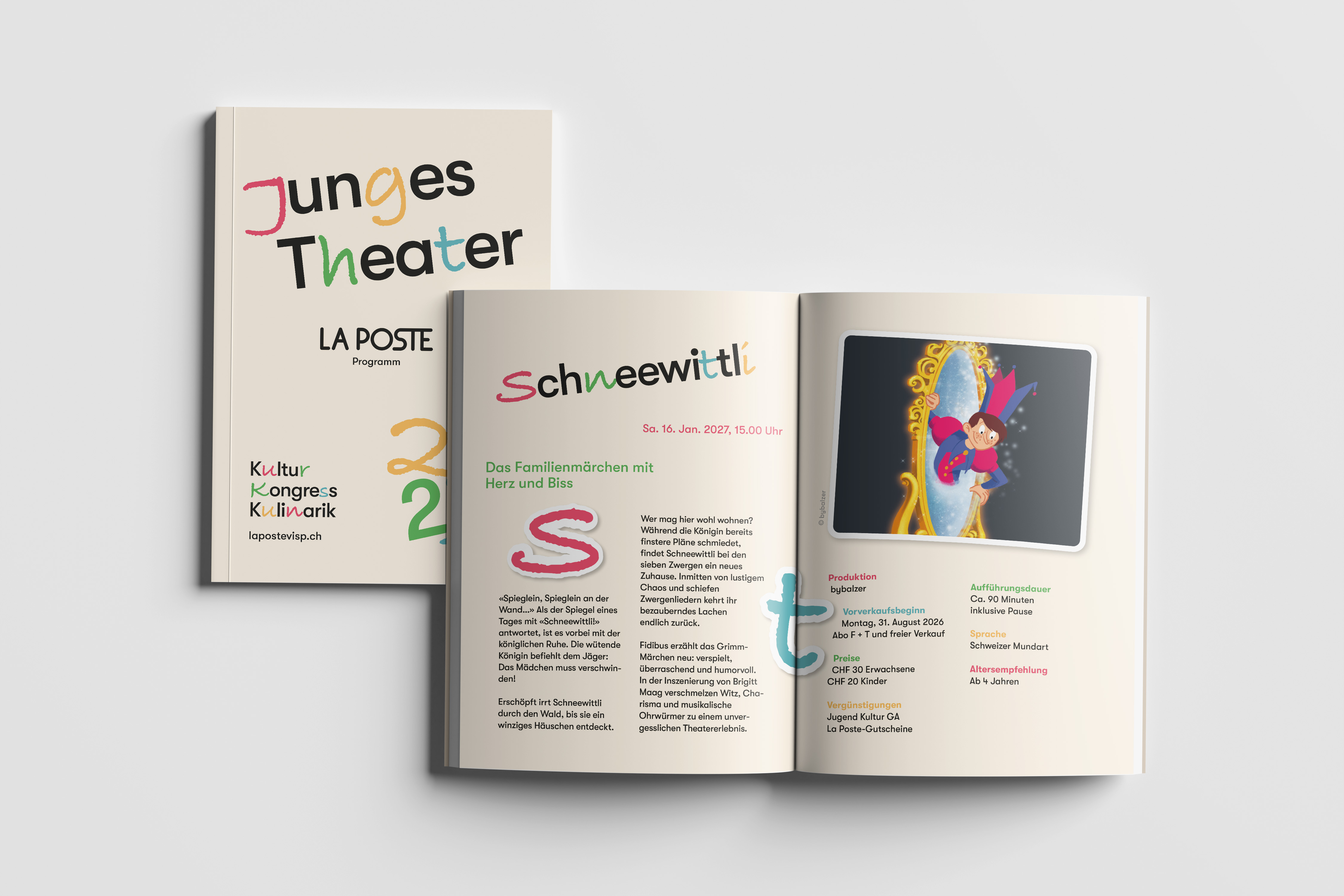 Oper, Konzerte, Theater in VispDie neuen Anlässe des Theater La Poste sind aufgeschaltet