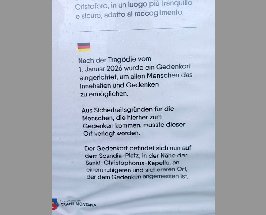 Populismus mit Crans-Montana bei Christophe Darbellay?Forderung nach Strafen und Gedenkstätte