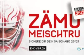 EHC Visp Saisonabo 2026 Zämu Meischtre