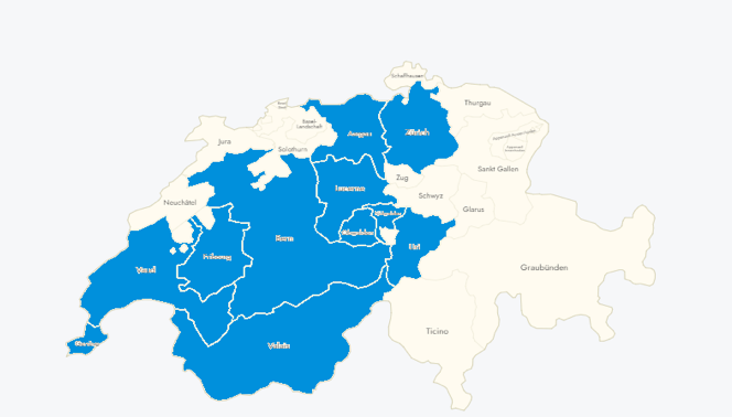 Kunden der Wäscherei Heinzmann AG aus Hotellerie, Gastronomie und Gesundheitswesen in der ganzen Schweiz.