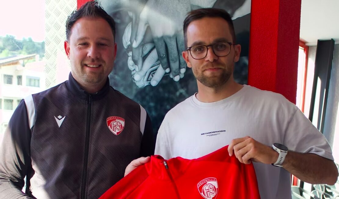 Loïc Sauthier übernimmt beim FC NatersNeuer Cheftrainer der 1. Mannschaft