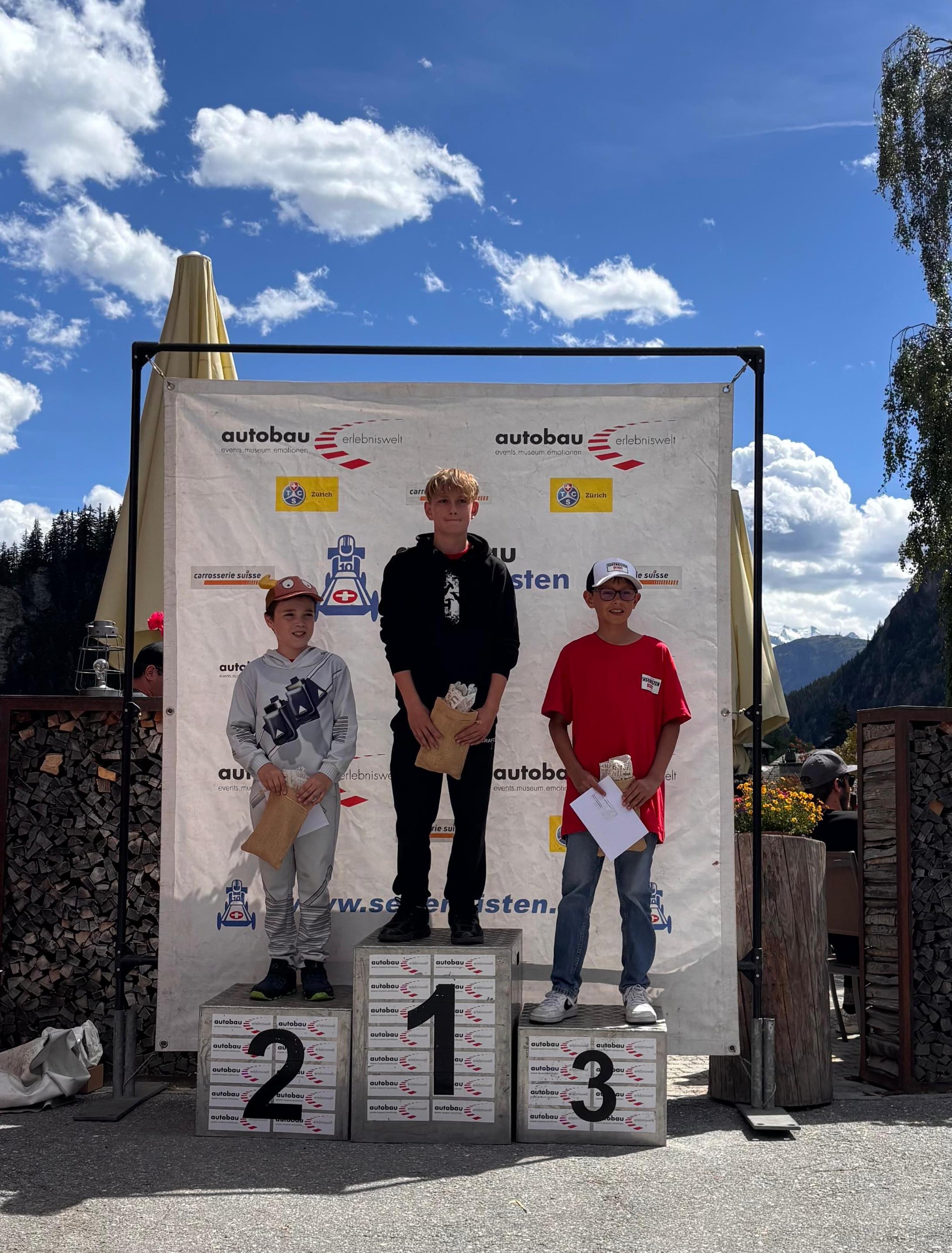 2. Seifenkisten-Derby Blatten-Belalp Romeo Weibel dominiert beide Renntage