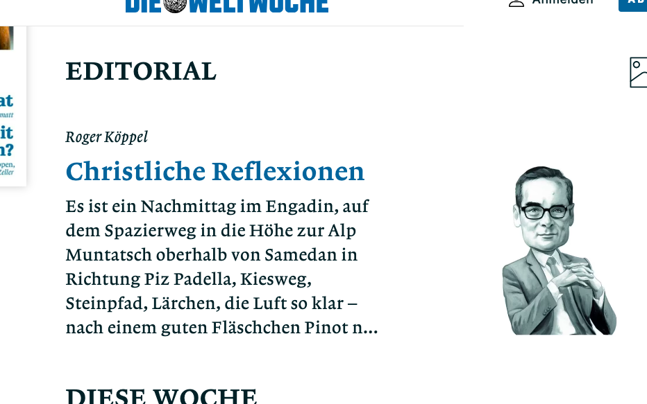 Wo Roger Köppel irrtStupid, es ist die Evolution...