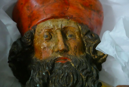 Nach über 100 Jahren in Kapelle nach Baltschieder zurückRückkehr einer besonderen Statue ins Baltschiedertal