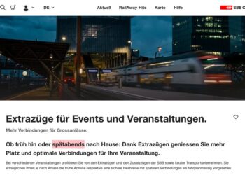 SBB-Fanzüge