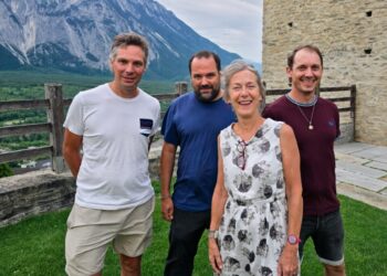 Brunhilde Matter übernimmt das Präsidium der Stiftung Schloß LeukWechsel im Stiftungsrat der Stiftung Schloß Leuk