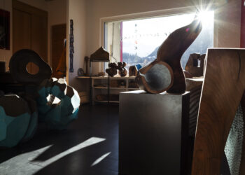 Aurèle Oggier – “über malungen”: Ausstellung in der Galerie zur Schützenlaube in VispVernisage am 14. August in Visp
