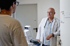 Dr. Pierre Arnold, Post-Präsident der Walliser Ärztegesellschaft