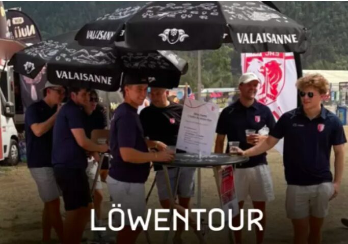 Löwen-Tour macht Halt am “Openair Gampel”Gesamter Verein wird vorgestellt