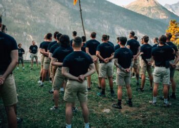 Identitäre Bewegung Wallis Lager