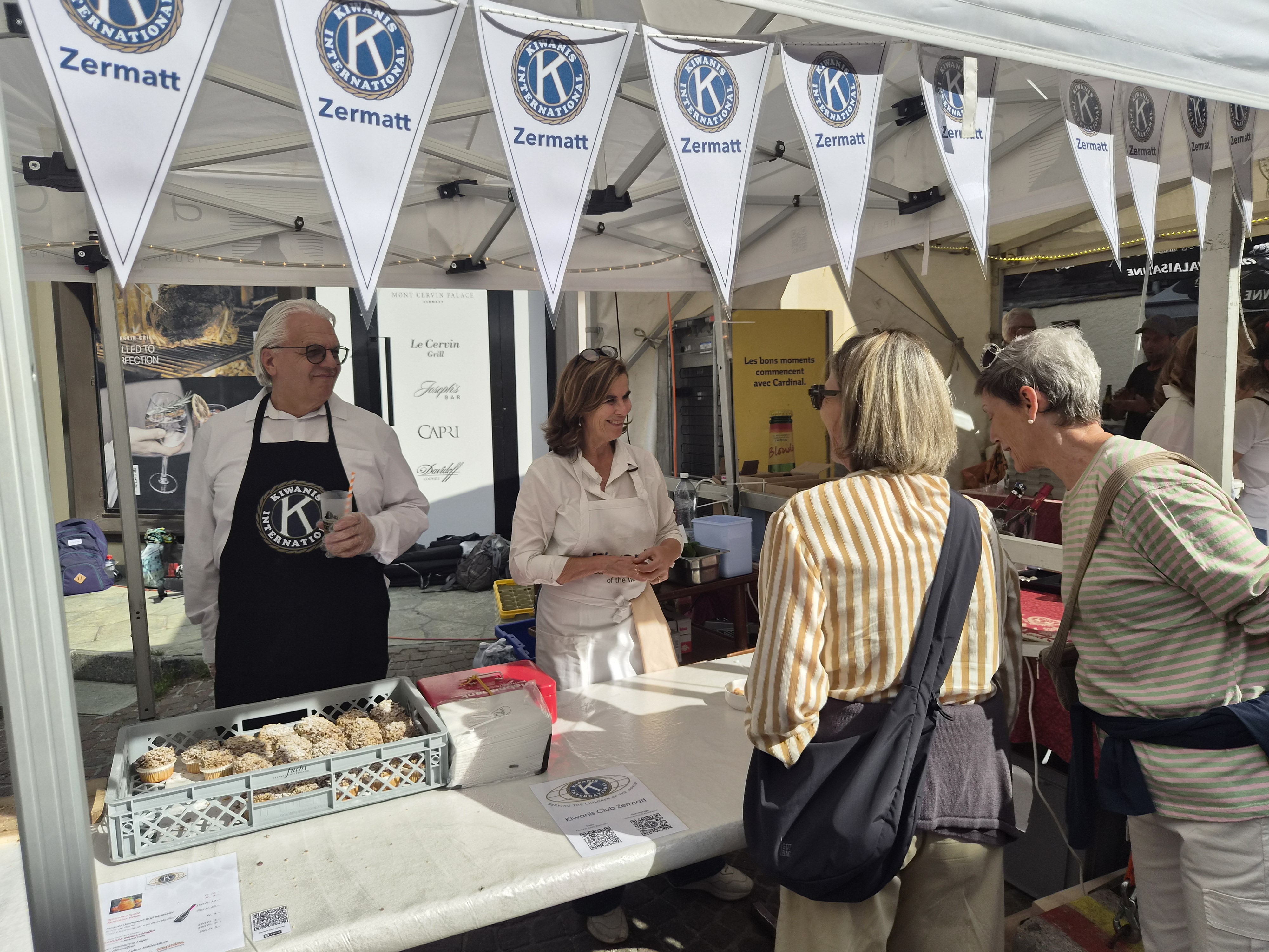 Engagierter Sommer beim Kiwanis-Club ZermattJugendlager im Saastal und viele andere Höhepunkte