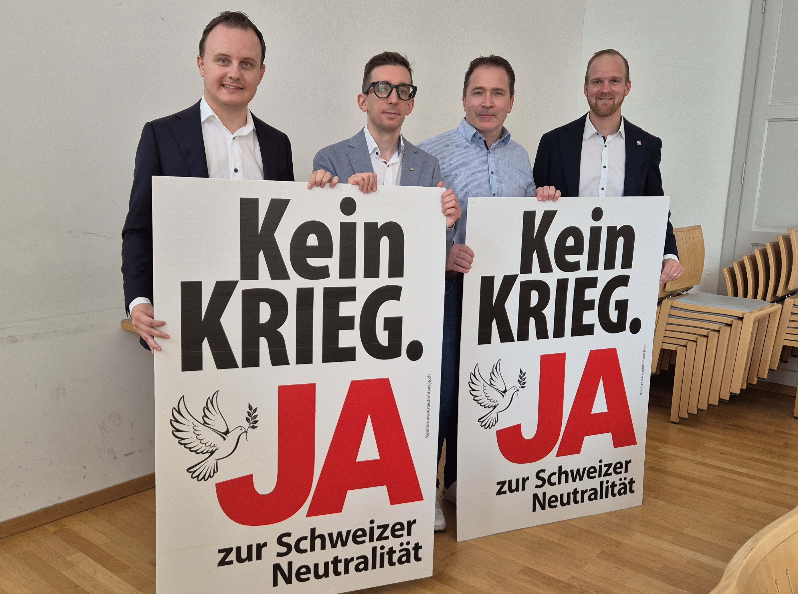 SVPO zur Abstimmung über die Neutralitätsinitiative"Ja zur Schweizer Neutralität"