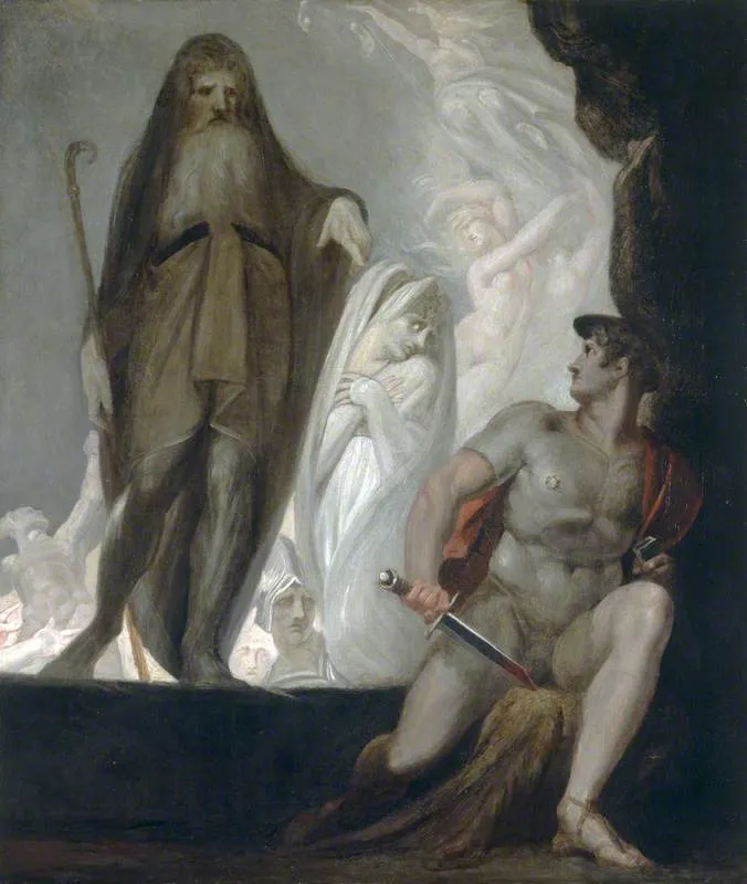 Teiresias Foretells the Future to Odysseus ― Henry Fuseli 1800