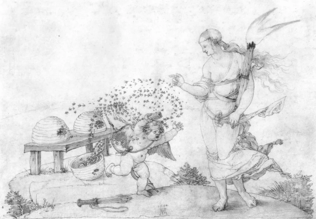 Venus und Amor ― Albrecht Dürer