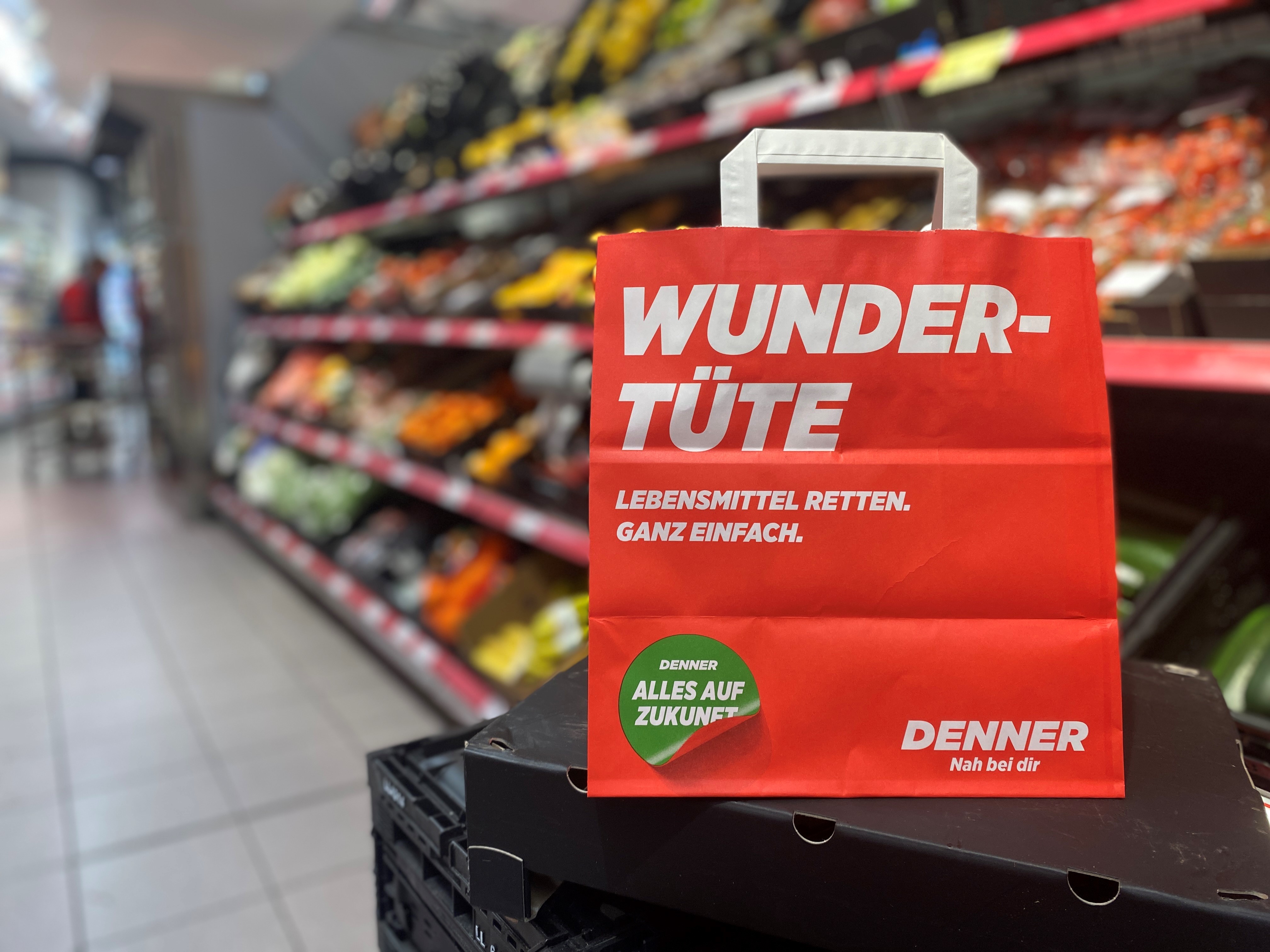 Denner-Wundertüte: Pilotprojekt wird national ausgerolltDenner-Wundertüte gibt Lebensmitteln eine zweite Chance