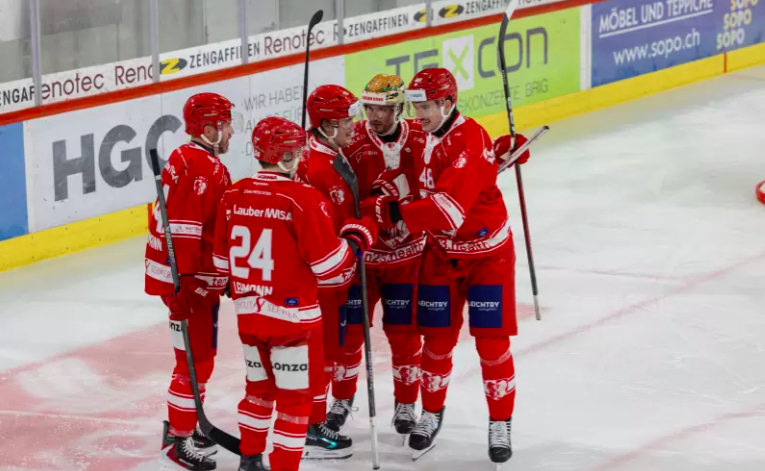 HEC Visp – HC ThurgauDie Tormaschine ist noch am Stocken