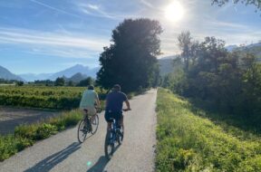 Radweg ttt.Velo Wallis vs kt c