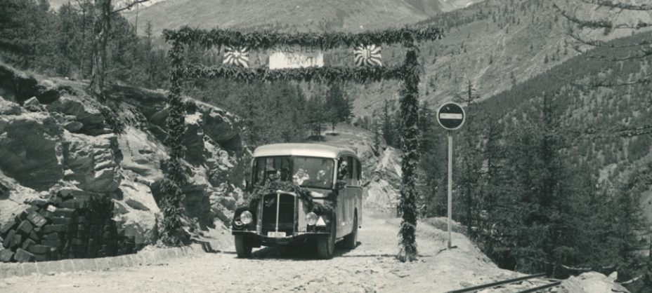75 Jahre Straße Saas-Grund – Saas-Fee: Die Verbindung, die das Saastal veränderteEin Jubiläum erinnert an die Geschichte der Straße