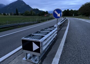 A9 Simplon: Anpralldämpfer für mehr SicherheitVerkehrssicherheit auf Simplonpaßstrecke: Heute fangen die Arbeiten an