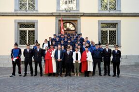 Vereidigung Kantonspolizei Wallis 2026 Polizeischule Wallis Polizeijobs