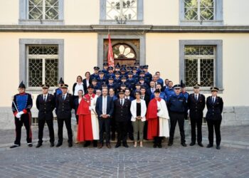 Vereidigung Kantonspolizei Wallis 2026 Polizeischule Wallis Polizeijobs
