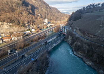 A21 Martigny und A9 Saint-Maurice: Erhöhung der SicherheitSperrungen wegen nächtlicher Bauarbeiten