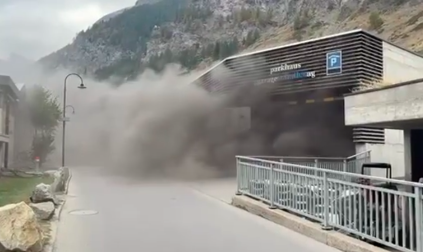 Brand in Zermatt vom 1. OktoberVideo zeigt Ausmaß des Brandes