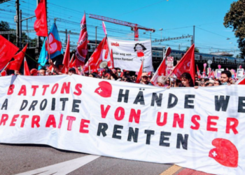 Partei der Arbeit PdAS-Demo-Renten-Protest-768x384