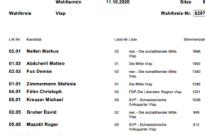 Wahlen Visp 2026
